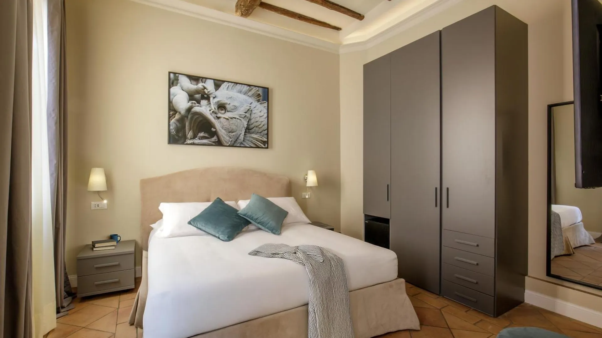Pensionat Besecret Belsiana Hotell Rom Italien